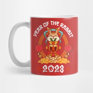 Cute Year Of The Rabbit 2023 Funny Chinese New Year 2023 Mug